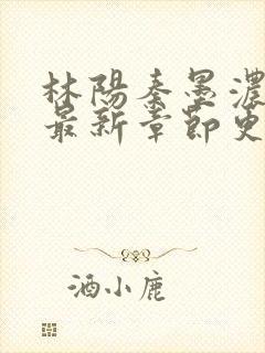 林阳秦墨浓小说最新章节更新内容