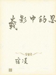 火影中的忍界大战