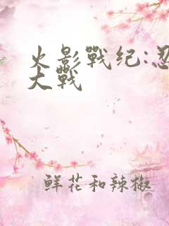 火影战纪:忍界大战