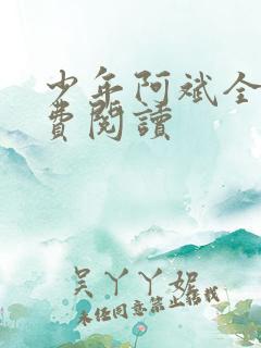 少年阿斌全文免费阅读