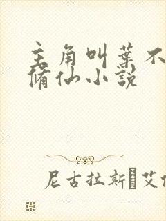 主角叫叶不凡的修仙小说