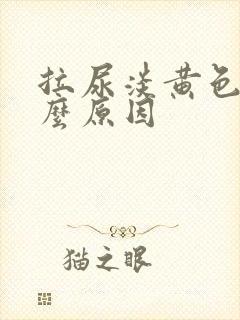 拉尿淡黄色是什么原因