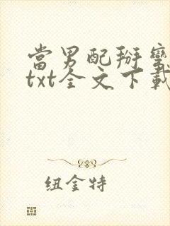 当男配掰弯男主txt全文下载