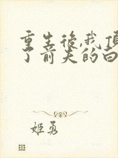 重生后,我顶替了前夫的白月光