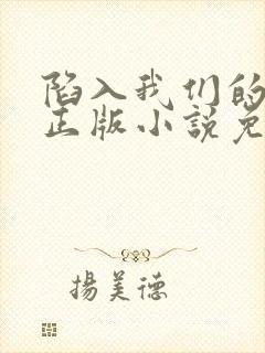 陷入我们的热恋正版小说免费阅读