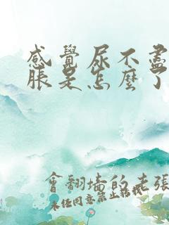 感觉尿不尽有点胀是怎么了