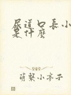 尿道口长小水泡是什么