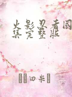 火影忍者国语全集完整版