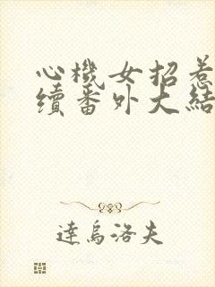 心机女招惹我后续番外大结局