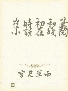 崔时初和萧墨染小说在线阅读