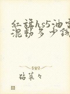 红旗hs5油电混动多少钱