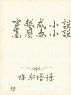 穿越成小说反派怎么办小说