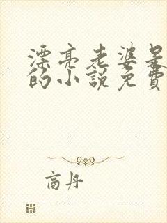 漂亮老婆是别人的小说免费阅读