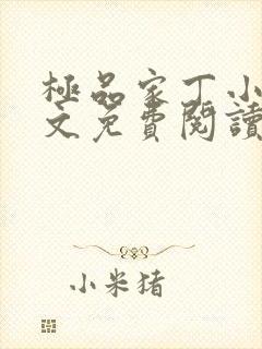 极品家丁小说全文免费阅读在线阅读