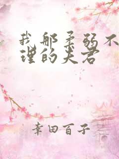 我那柔弱不能自理的夫君