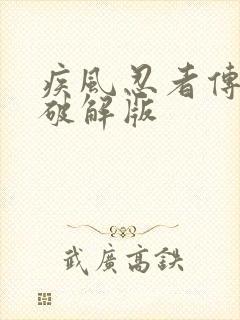 疾风忍者传手游破解版