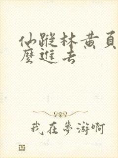 仙踪林黄页网怎么进去