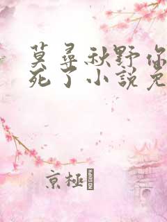 莫寻秋野你哥要死了小说免费阅读