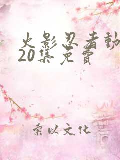 火影忍者动画720集免费