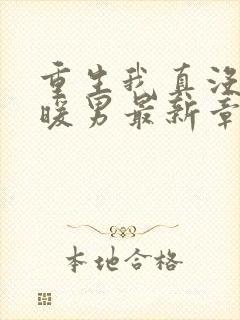 重生我真没想当暖男最新章节目录