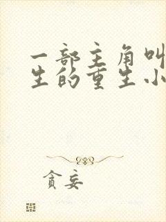 一部主角叫叶长生的重生小说