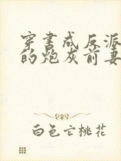 穿书成反派大佬的炮灰前妻免费阅读