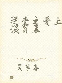 逆袭之爱上情敌演员表