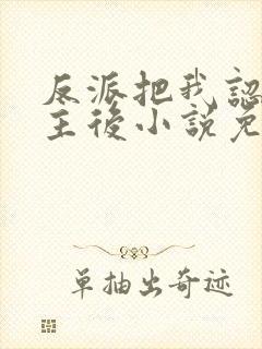 反派把我认成女主后小说免费阅读