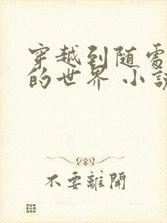 穿越到随处做 的世界 小说