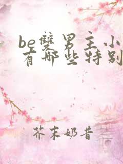 be双男主小说有哪些特别好看的