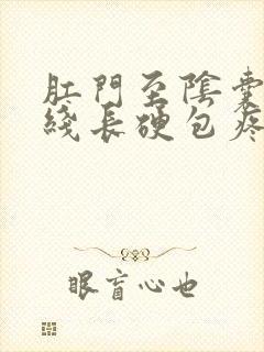 肛门至阴囊一条线长硬包疼