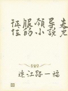 征服领导夫人上位的小说免费阅读