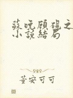 苏晚顾砚之原著小说结局