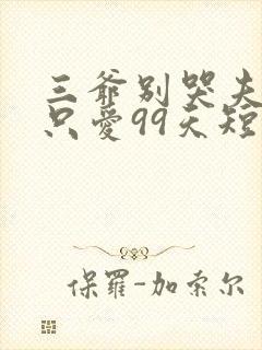 三爷别哭夫人她只爱99天短剧全集免费观看