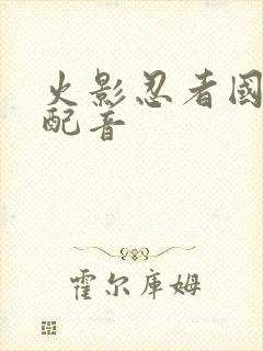 火影忍者国语版配音