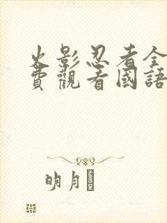 火影忍者全集免费观看国语版