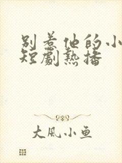 别惹他的小可怜短剧热播