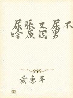 尿胀又尿不出来啥原因男