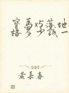 宝马x5落地价格多少钱一辆