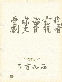 爱你治愈我电视剧免费观看全集在线播放