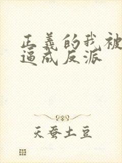 正义的我被系统逼成反派