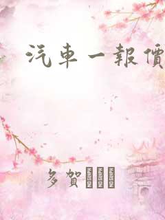 汽车一报价大全