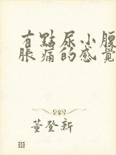 有点尿小腹就有胀痛的感觉