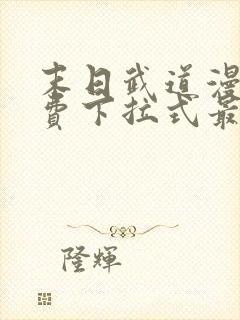 末日武道漫画免费下拉式最新章节