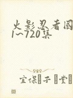 火影忍者国语版1~720集