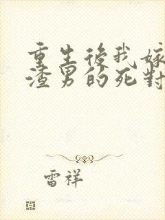 重生后我嫁给了渣男的死对头作品