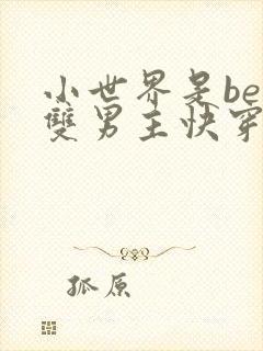 小世界是be的双男主快穿文