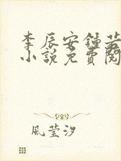 李辰安钟若水的小说免费阅读