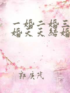 一婚二婚三婚四婚天天结婚求下联