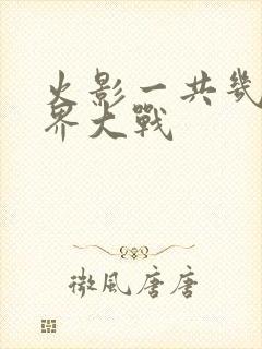 火影一共几次忍界大战